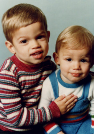 Daniel & Andrew, Oct 1981