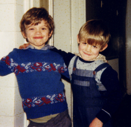 Daniel & Andrew, Spring 1985