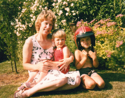 Nannie, Andrew & Daniel Palfreyman