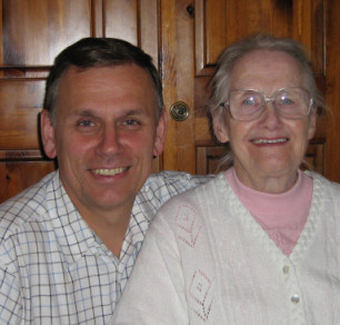 Julian with Grandma